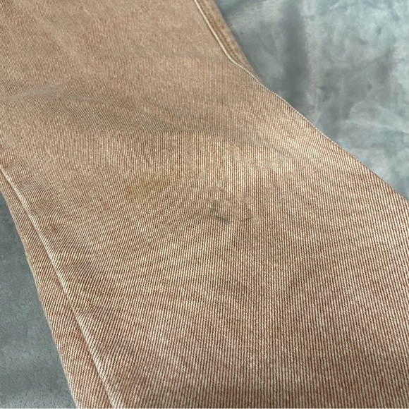 FRAME Le Sylvie Slender Straight-Leg Jeans Tan 21924 - Picture 13 of 15